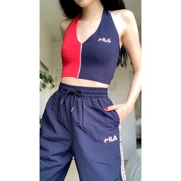 FILA Cara Womens Halter Top MEDIUM NEW WITH TAGS - Picture 2 of 8